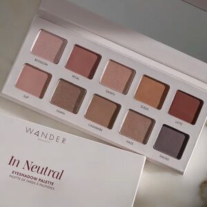 🌹NWT Wander Beauty ‘In Neutral’ Eyeshadow Palette | 10 Shades | Sealed Box